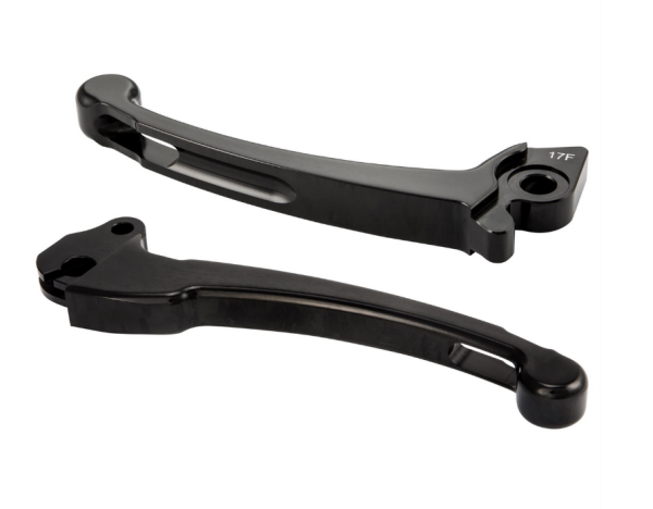 Sporthebel Set Kupplung/Bremse für Vespa PX 125 -150ccm, HBZ Hengtong, rechts/links, schwarz