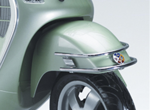 Stoßstange Kotflügel vorne für Vespa GTS/​GTS Super/​GTV/​GT 60/​GT/​GT L 125-300ccm, chrom