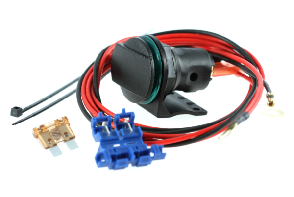 Zigarettenanzünder-/Normsteckdose 12 Volt für Vespa GTS/​GTS Super/GTV, versenkbar