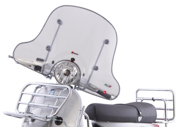 Flyscreen FACO für Vespa PX 80-200ccm, klar