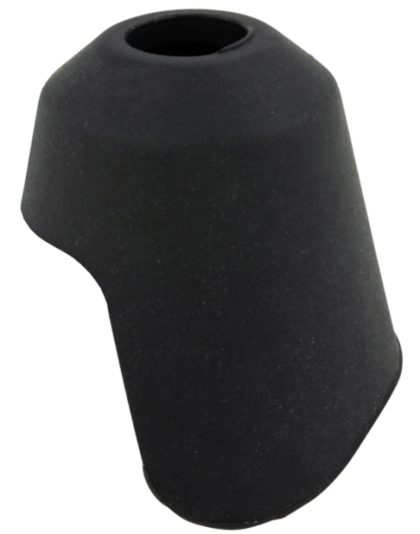 Gummi Spiegel, links für Vespa Primavera/​Sprint 50-150ccm 2T/​4T AC, schwarz