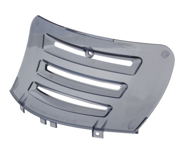 Zündkerzenklappe für Vespa Primavera/​Sprint 50-150ccm 2T/​4T AC, schwarz getönt