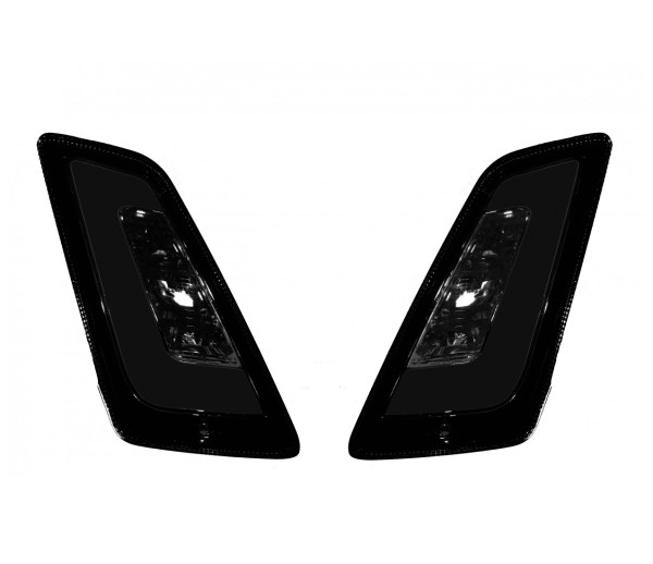 LED Blinkersatz vorne, getönt für Vespa GT, GTL, GTV, GTS 125-300 (2014-2018)