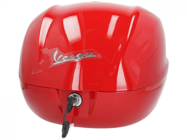 Original Topcase 32 l. für Vespa Primavera / Sprint / GTS - Rot Dragon 894
