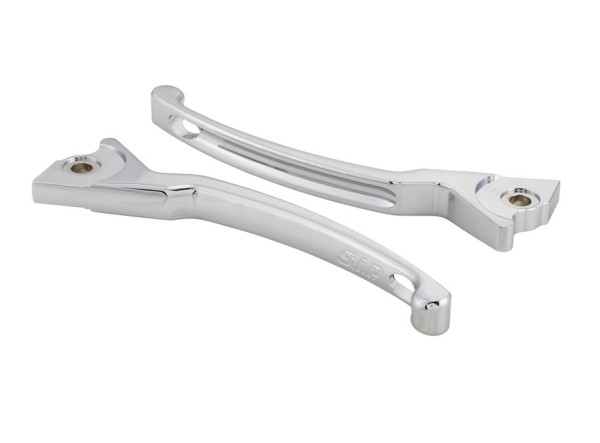 Sporthebel Set Bremse für Vespa, rechts und links, chrom
