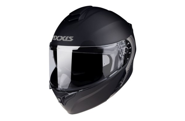 Axxis Klapphelm, Storm SV Solid, schwarz matt