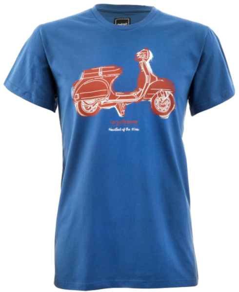 T-Shirt "PX - Heartbeat of the 80's", Herren blau