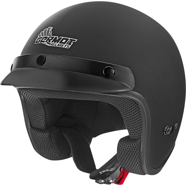 Germot Helm GM 100 Classic, matt-schwarz