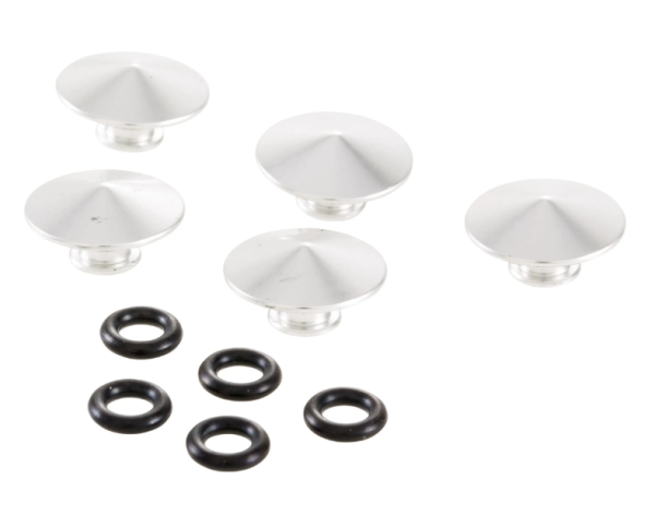 Abdeckkappe Radbolzen vorne oder hinten, silber