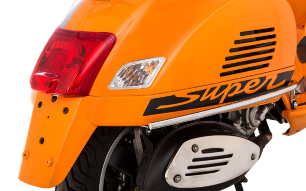 Sturzbügel Seitenhaube hinten für Vespa GTS /​GTS Super /GTV /​GT 60, 125-300ccm, chrom