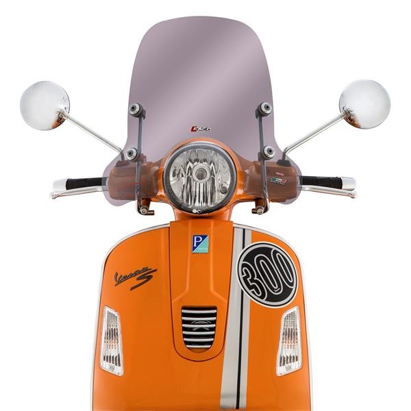 Windschild getönt FACO für für Vespa GTS/​GTS Super/​GT/​GT L 125-300ccm, getönt