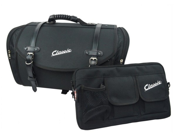 Taschenset Classic für Vespa, schwarz