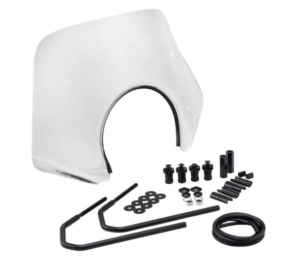 Flyscreen ERMAX Piccolo H 160 mm für Vespa GTS/​GTS Super/​GT/​GT L (-22), klar