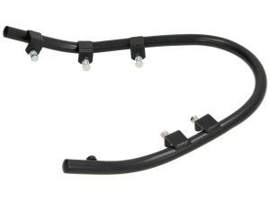 Stoßschutz vorderer Kotflügel Vespa Sprint - schwarz