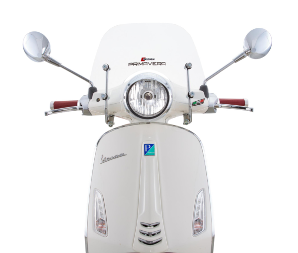 Flyscreen FACO für Vespa Primavera /Elettrica 50-125ccm 2T/​4T, klar