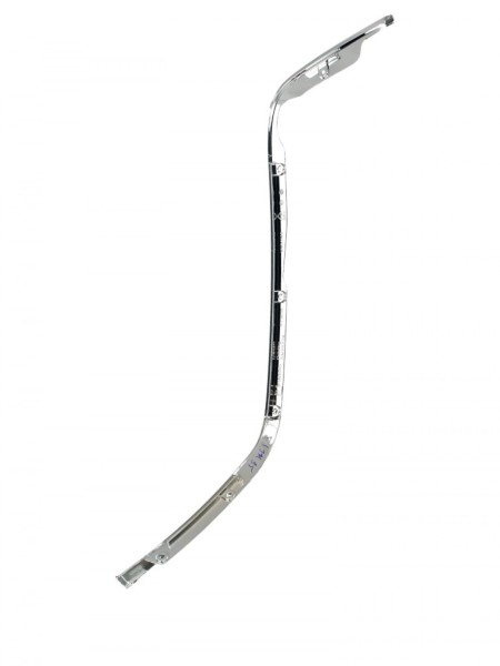 Monoschlitzrohr Beinschild chrom Piaggio für Vespa Primavera/​Sprint 50-150ccm