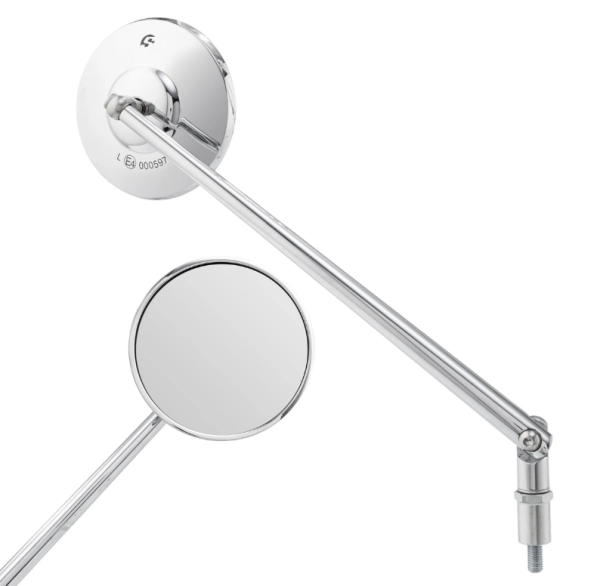 Standard Spiegel für Vespa, Rechtsgewinde, chrom