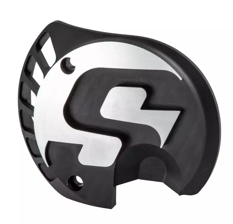 Lufteinlass Variodeckel für Vespa GTS/GTS Super/GTV/GT 60/GT/GT L 125-300ccm, schwarz/silber