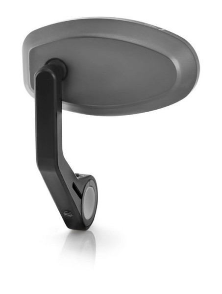 Lenkerendenspiegel RIZOMA "REVERSE RETRO" links oder rechts für Vespa, grau eloxiert