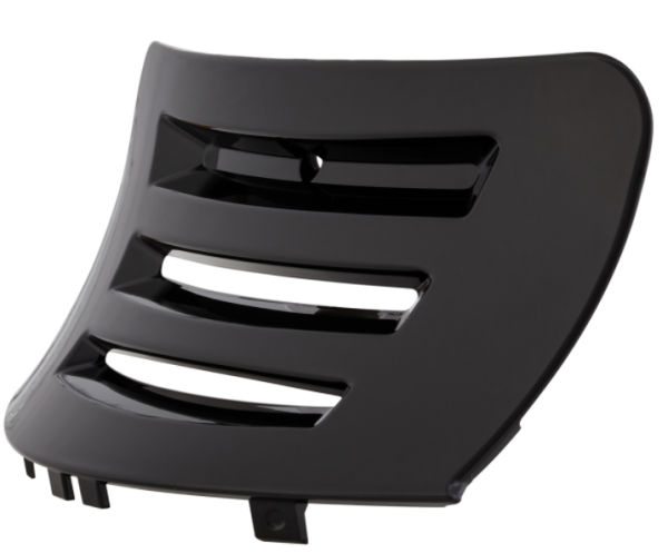 Zündkerzenklappe für Vespa Primavera/​Sprint 50-150ccm 2T/​4T AC, schwarz glänzend