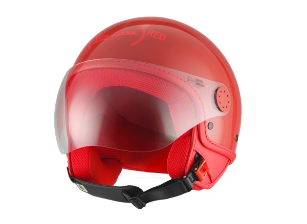 Vespa Jethelm Visor 4.0 rot