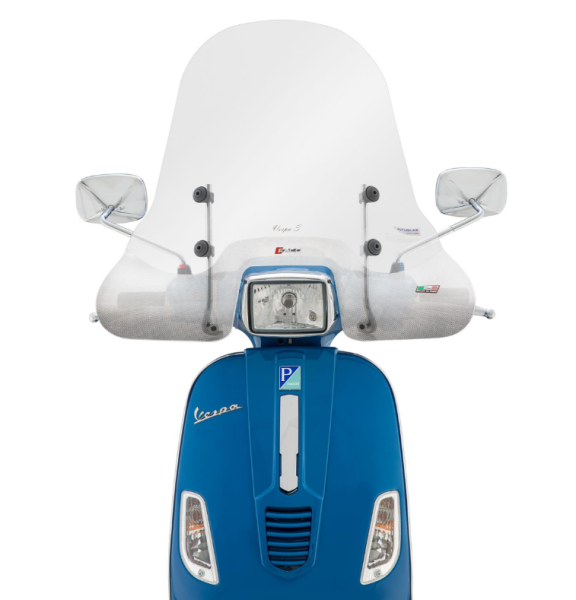 Windschild FACO hoch für Vespa S 50-150ccm, klar