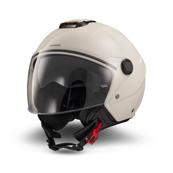 Piaggio Jethelm Demi Jet UL01 weiß glänzend