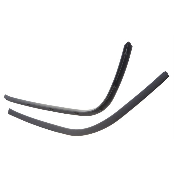 Monoschlitzrohr Trittbrett schwarz matt für Vespa Primavera/​Sprint 50-150ccm
