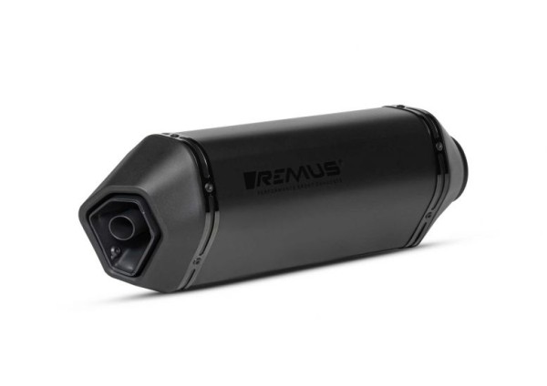Sportauspuff Remus "Notte" Black Edition für Vespa GTS/​GTS Super/​GTV 300ccm HPE (`20-) Euro 5