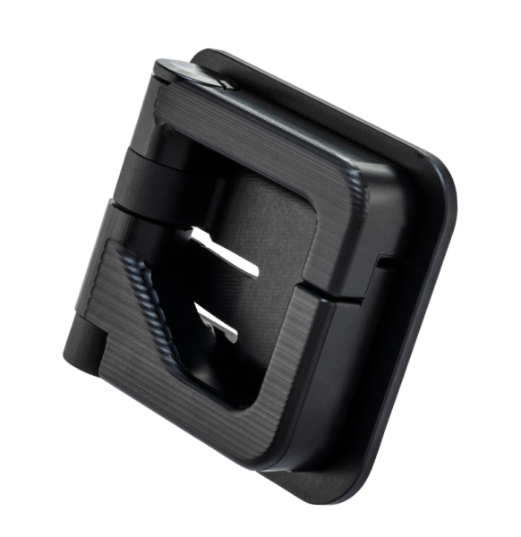 Gepäckhaken für Vespa GTS/​GTS Super 125/​300ccm (`22-), Alu, schwarz matt eloxiert