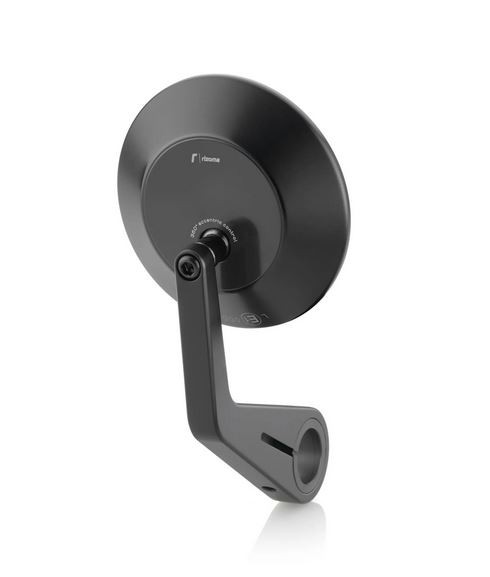 Lenkerendenspiegel RIZOMA ECCENTRICO links oder rechts für Vespa, schwarz