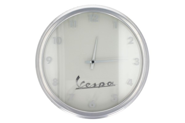 Vespa Wanduhr, Creme