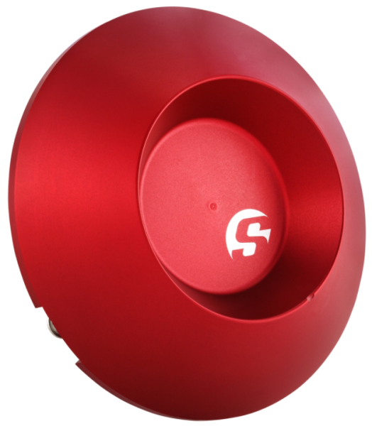 Abdeckung Variodeckel für Vespa Primavera/​Sprint 125-150ccm i.e. 3V 4T AC, rot matt