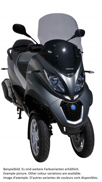Windschild ERMAX Touring für Piaggio MP3 400 HPE (-22), getönt