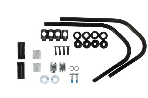 Original Halterung schwarz für Windschild Vespa Sprint S Elettrica 45