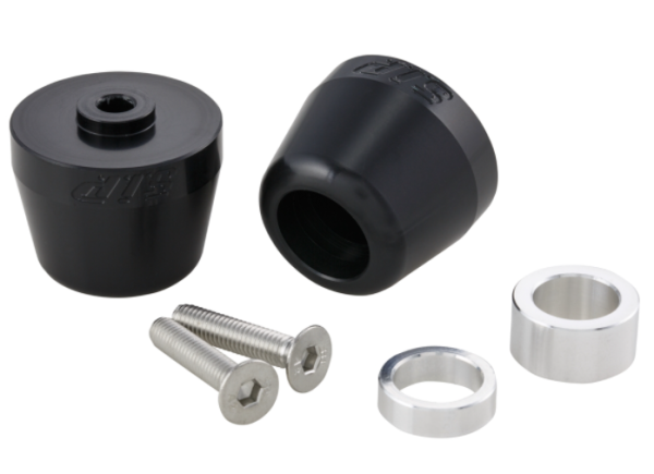 Lenkerendengewichte links/rechts für Vespa Primavera/​Sprint/​ET/​LX/​LXV/​S, schwarz matt