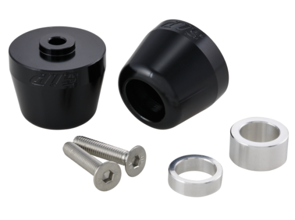 Lenkerendengewichte links/rechts für Vespa Primavera/​Sprint/​ET/​LX/​LXV/​S, schwarz