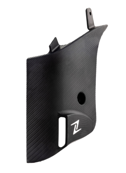 Gabelverkleidung ZELIONI für Vespa GTS/​GTS Super/​GTV/​GT 60/​GT/​GT L 125-300ccm, schwarz matt