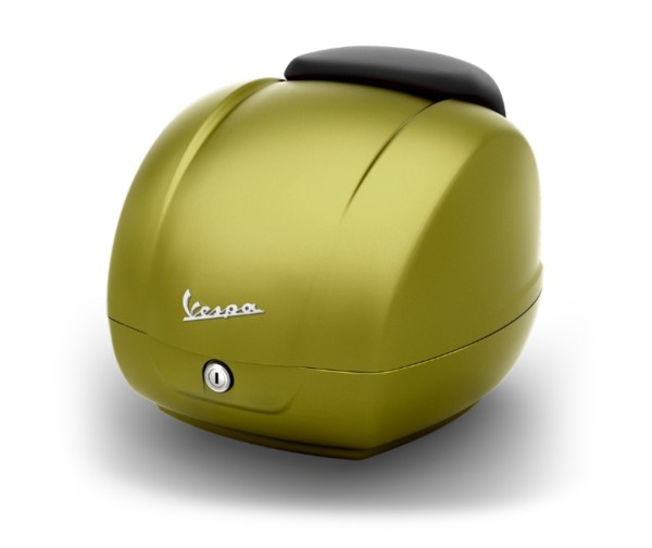Original Topcase für Vespa GTS Super Sport - 36 l grün V03