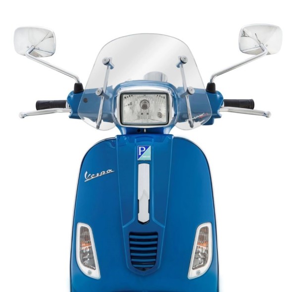 Flyscreen ERMAX Piccolo H 170 mm für Vespa S 50-150ccm, klar