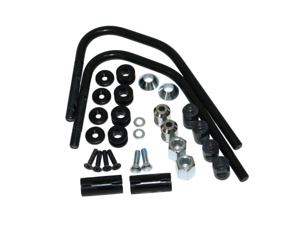 Original Halterung schwarz für Windschild Vespa Sprint (24-)