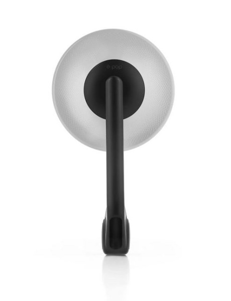 Lenkerendenspiegel RIZOMA E-POP links oder rechts für Vespa, schwarz/grau