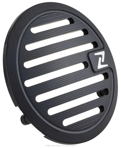 Abdeckung Variodeckel LEADER "Vintage" für Vespa, schwarz matt