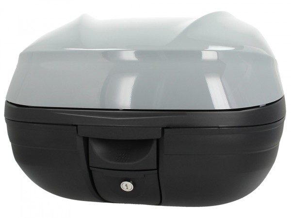 Top Case Kit (inkl. Halteplatte), 37 l, grau für Piaggio MP3 125 / 300 / Sport HPE
