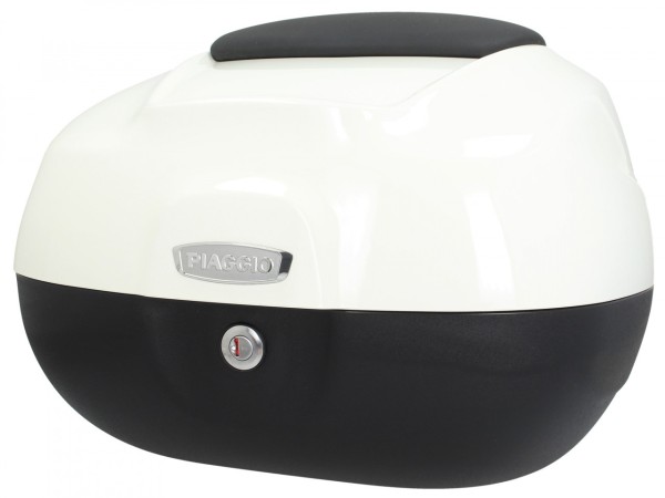Top Case 37L mit Rückenlehne schwarz für Piaggio Medley Sport 125/150 (20-24) - montebianco 544