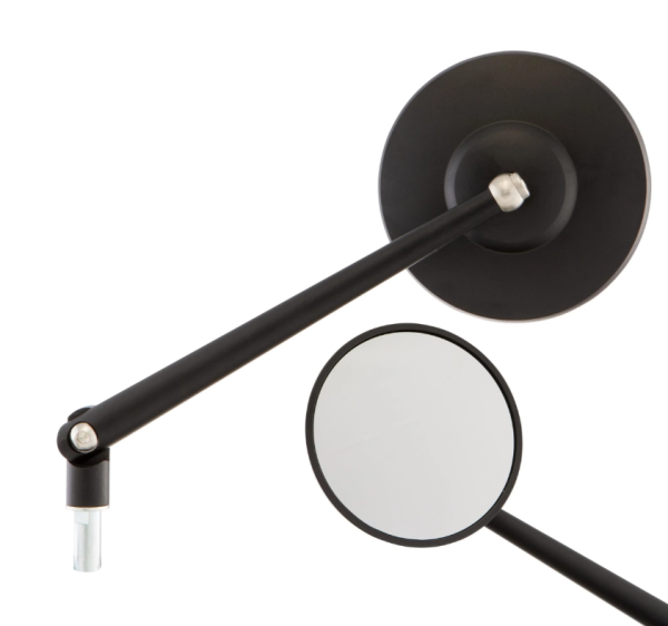 Standard Spiegel links oder rechts für Vespa ​PX 125-200ccm, schwarz matt