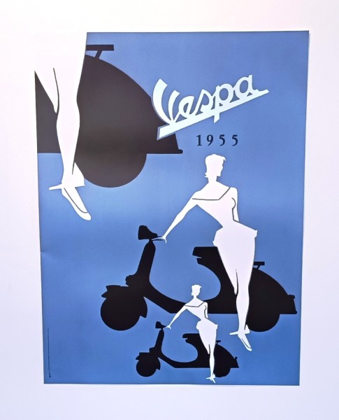 Vespa Poster, 600 x 800 mm