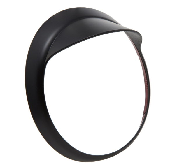 Lampenring mit Lampenschirm für Vespa LX 50-150ccm, schwarz matt