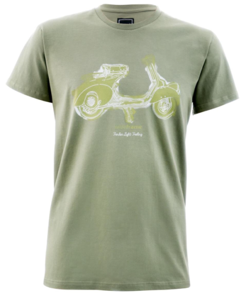 T-Shirt "Faro Basso Fender Light Feeling", Herren olivgrün