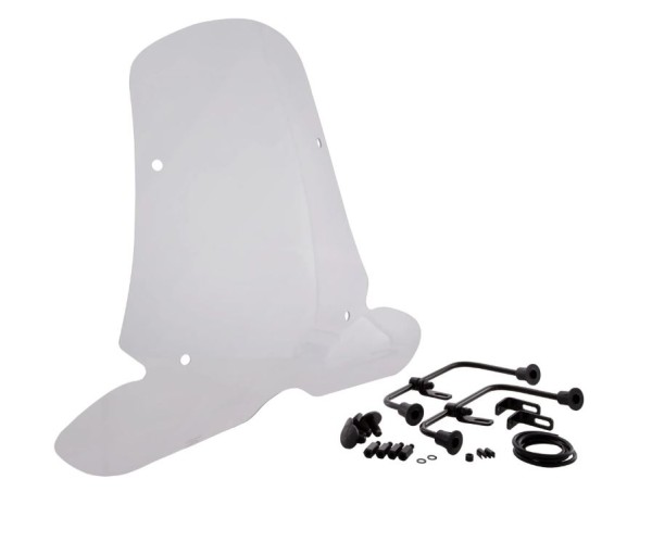 Windschild ERMAX Grandissimo H 650 mm für Vespa GTV /​GT 60 (-`22), klar